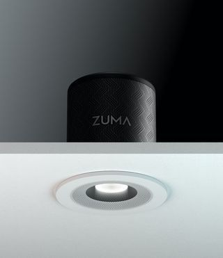 Zuma Lumisonic on uusi ratkaisu älykkään kodin äänentoiston ja valaistuksen yksinkertaistamisessa. Yhdistämällä katoon upotettavaan kaiuttimen ja alasvalon yhteisellä Wi-Fi ja Bluetooth ohjauksella saadaan langaton korkealaatuinen äänentoistojärjestelmä.